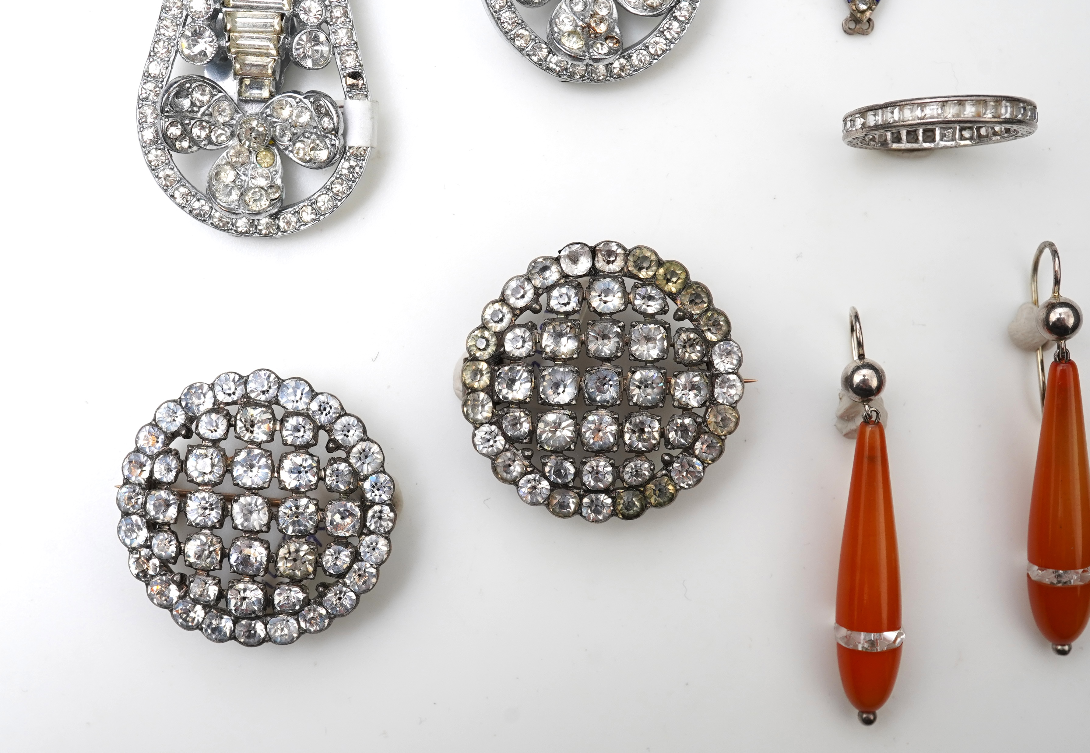 A collection of costume jewels, first half 20th century